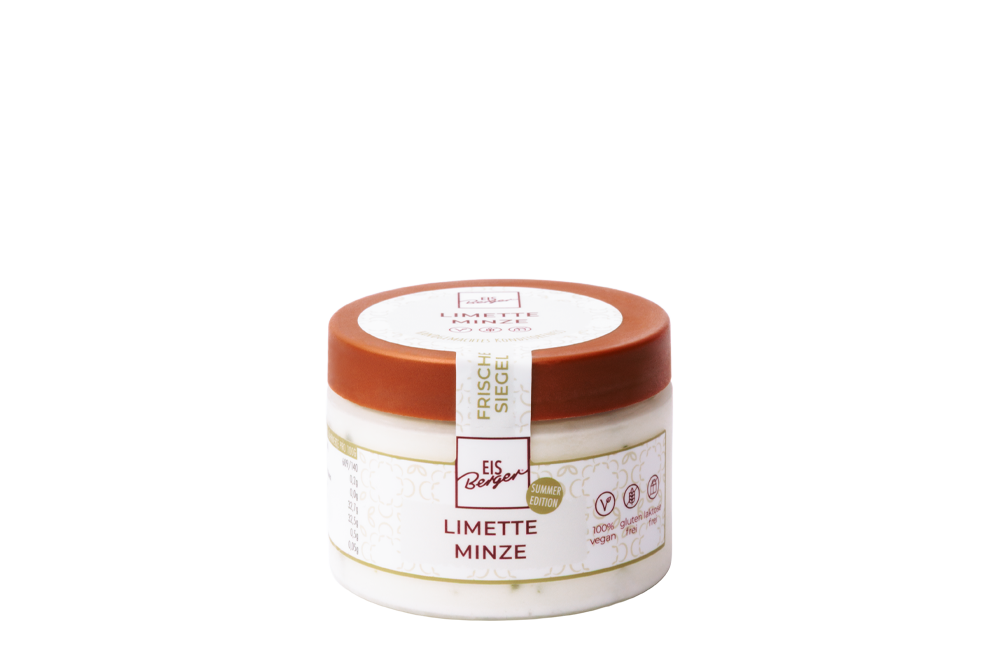EisBerger Eisdose 150ml Limette Minze