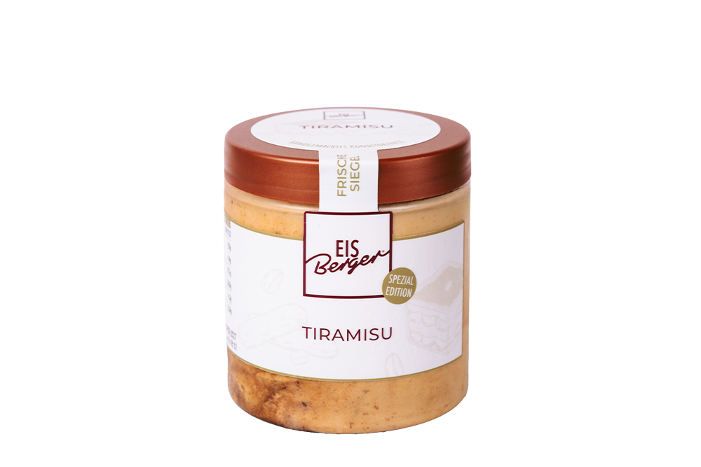 EisBerger Eisdose 250ml Tiramisu