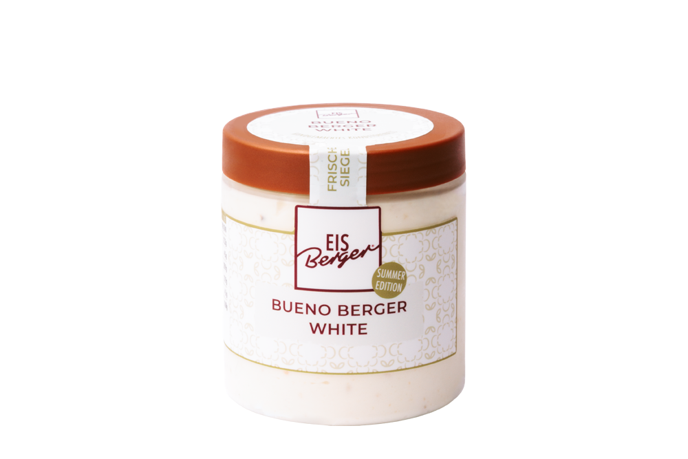 EisBerger Eisdose 250ml Bueno Berger White 