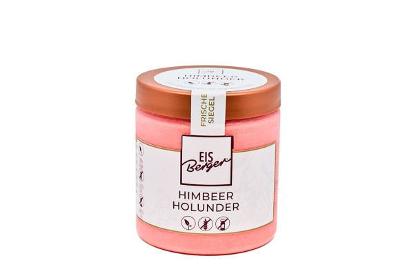 EisBerger Eisdose 250ml Himbeer-Holunder
