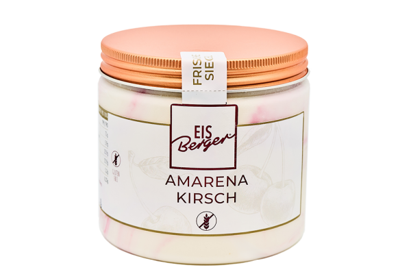 EisBerger Eisdose 600ml Amarena Kirsch