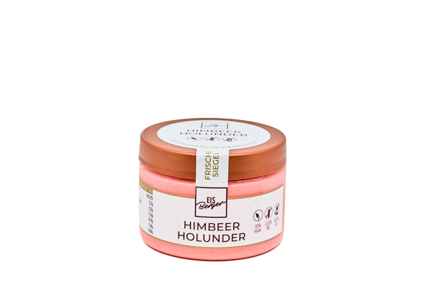 EisBerger Eisdose 150ml Himbeer Holunder
