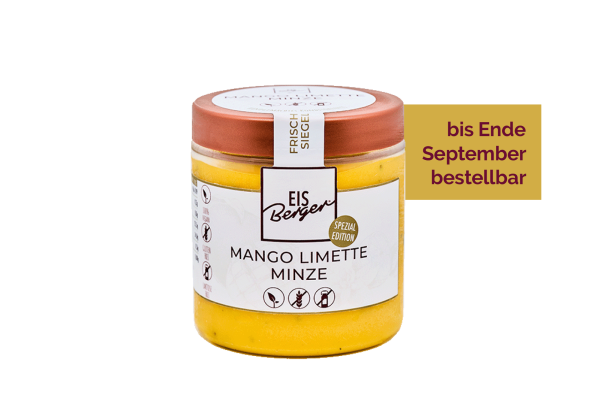 EisBerger Eisdose 250ml Mango Limette Minze