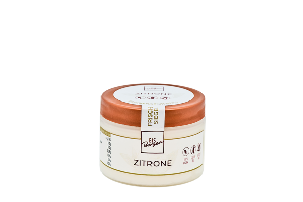 EisBerger Eisdose 150ml Zitrone