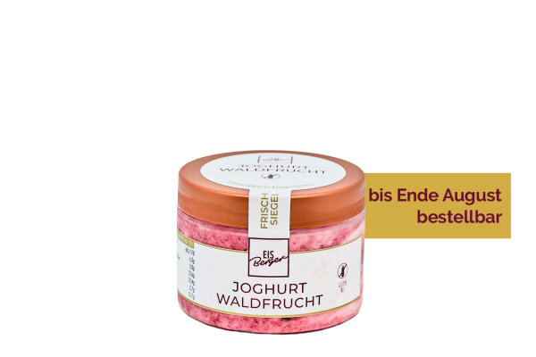EisBerger Eisdose 150ml Joghurt Waldfrucht