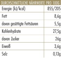 EisBerger Eisdose 250ml Alkoholfreies Herrencreme Eis