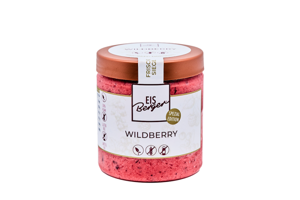 EisBerger Eisdose 250ml Wildberry