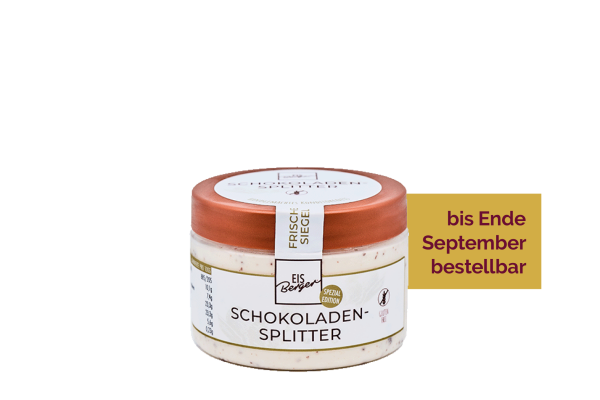 EisBerger Eisdose 150ml Schokoladensplitter