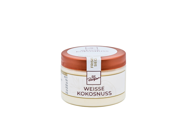 EisBerger Eisdose 150ml Weisse Kokosnuss