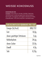 EisBerger Eisdose 150ml Weisse Kokosnuss