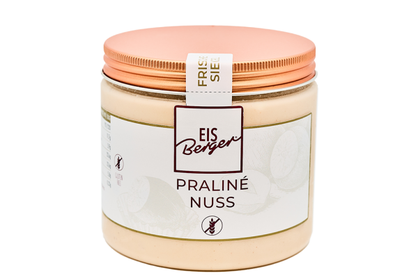 EisBerger Eisdose 600ml Praline-Nuss
