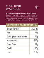 EisBerger Eisdose 250ml Eierlikör Walnuss (alkoholfrei)