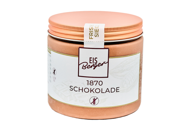 EisBerger Eisdose 600ml 1870 Schokolade