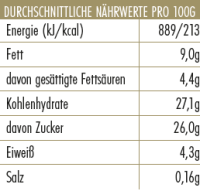 EisBerger Eisdose 250ml Banane Erdnuss Schokolade