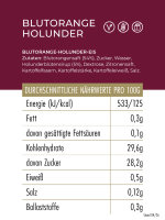 EisBerger Eisdose 150ml Blutorange-Holunder