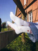 EisBerger x Bauernkind Socken Eis & Erdbeere