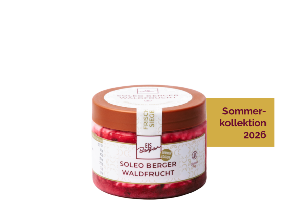 EisBerger Eisdose 150ml Soleo Berger Waldfrucht