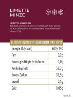 EisBerger Eisdose 150ml Limette Minze
