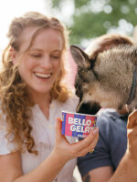 BELLO GELATO Eisdose 150ml Hundeeis-Erdbeer-Joghurt