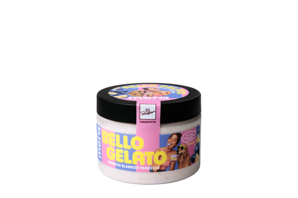 BELLO GELATO Eisdose 150ml Hundeeis-Blaubeer-Parmesan