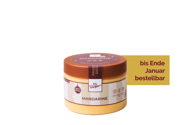 EisBerger Eisdose 150ml Mandarine