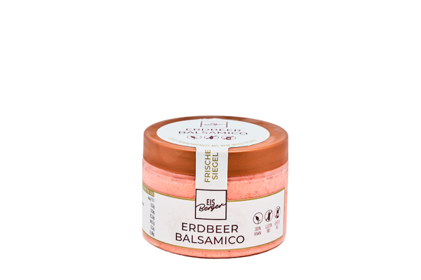EisBerger Eisdose 150ml Erdbeer Balsamico