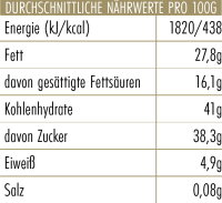 EisBerger 400ml Schoko-Himbeer Brownie Glutenfrei mit...