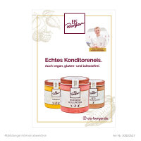 EisBerger Poster Echtes Konditoreneis Bannerstoff DIN A2