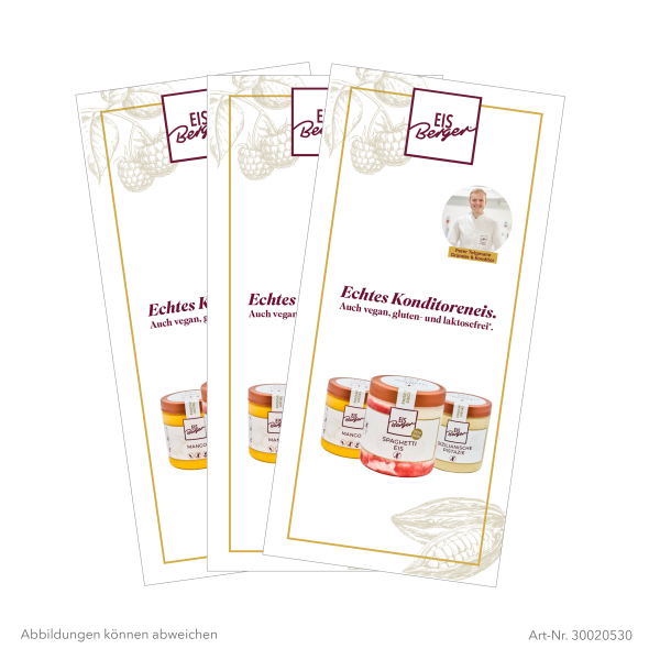 EisBerger Faltflyer Endverbraucher DIN Lang 25Stk.