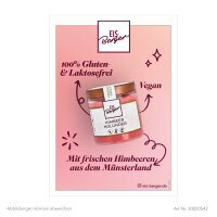 EisBerger Poster Himbeer Bannerstoff DIN A2