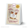 EisBerger Tischaufsteller Motiv Himbeer Cookie 16,2 x 9,8 cm